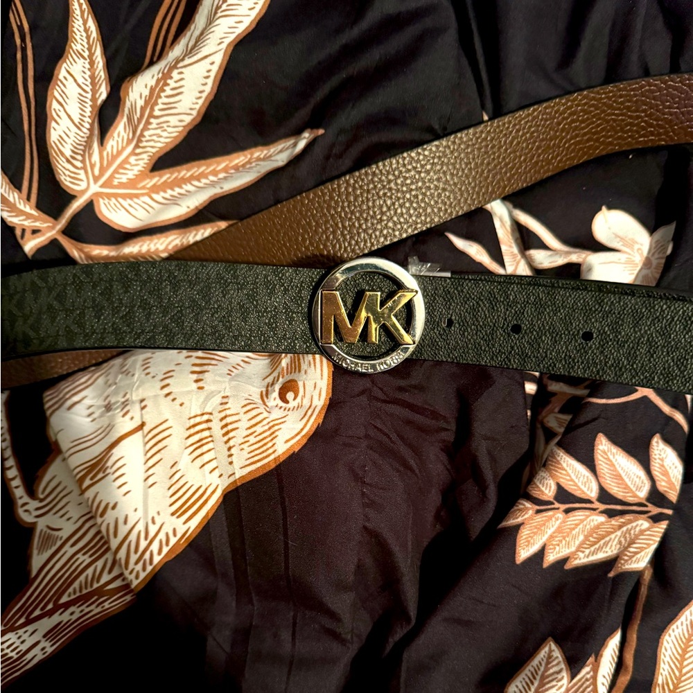 Michael Kors XXL reversible leather Belt